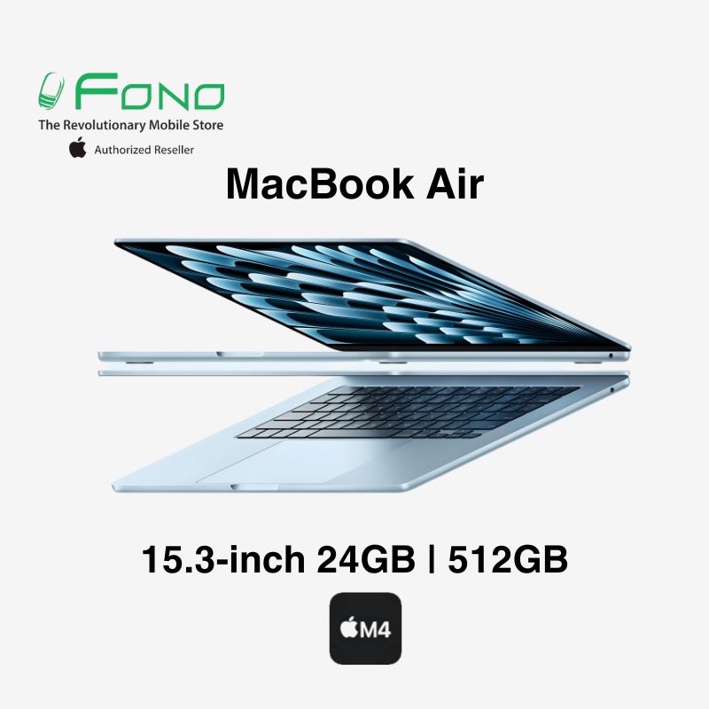 Apple MacBook Air M4 24GB 512GB 15inch (MC7D4) | Fono Technologies