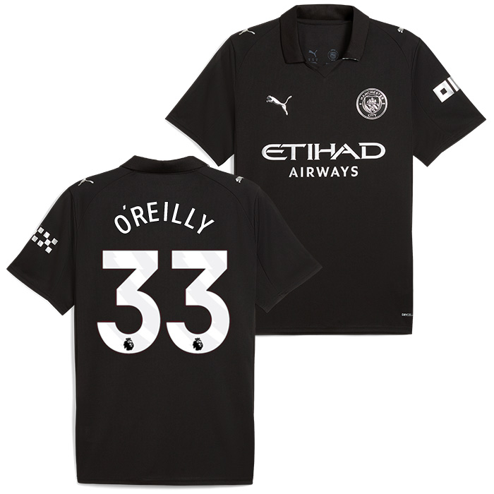 マンチェスターシティ 25-26 アウェイ 半袖 ユニフォーム No.33