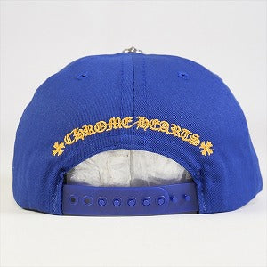 CHROME HEARTS クロム・ハーツ HAT 5 PNL CAP BSBL BLUE/ORANGE ベース