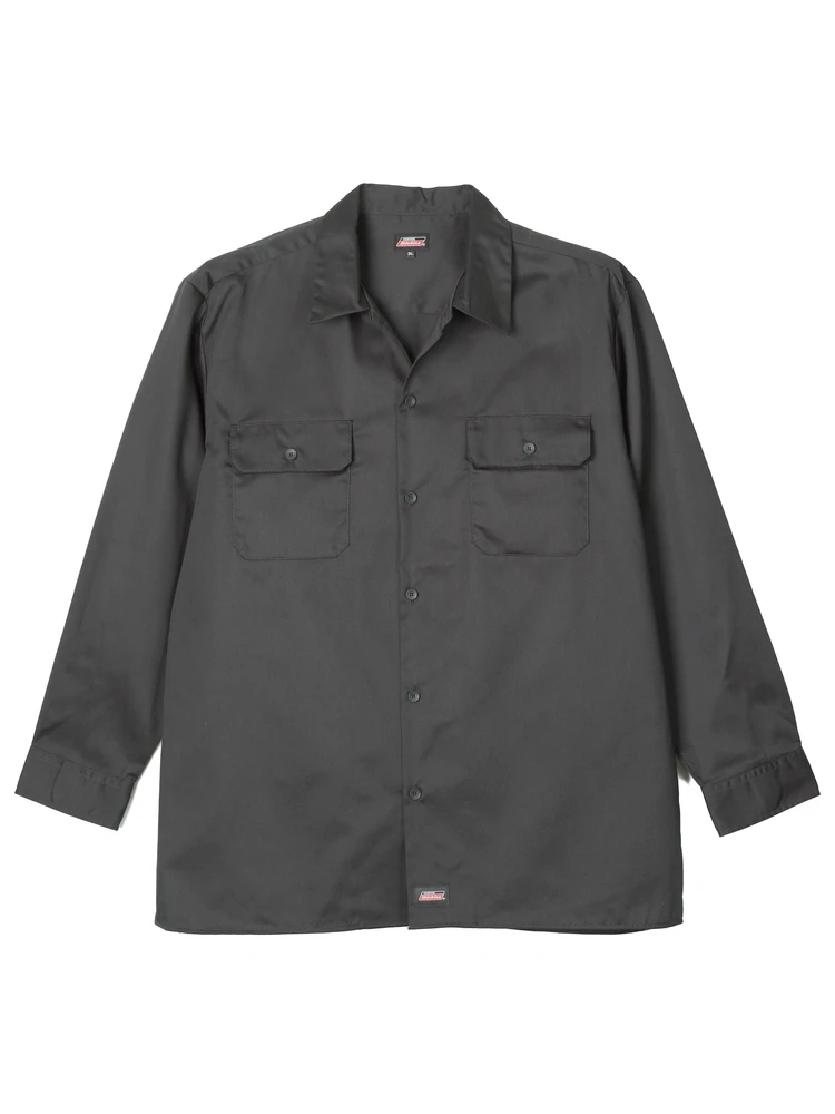 ブラック 【GENUINE DICKIES】ツイルワークシャツ | フォーエル公式通販