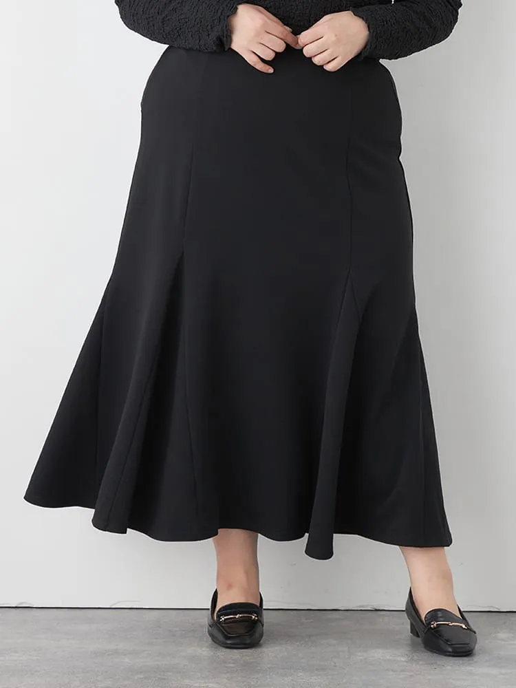 ブラウン カットジョーゼットマーメイドスカート | フォーエル公式通販