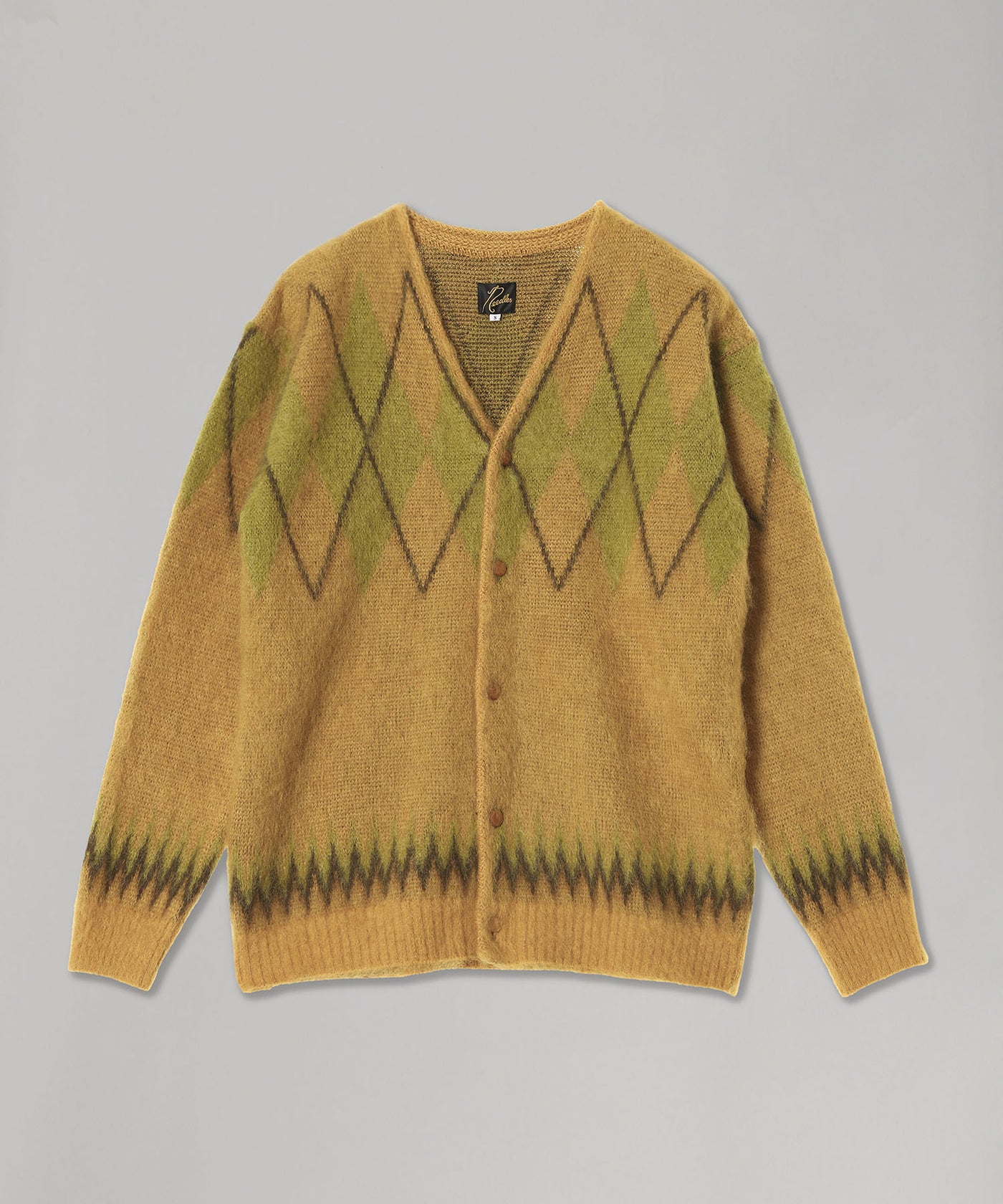 Mohair Cardigan - Argyle｜ニードルズ(NEEDLES)｜Forget-me-nots