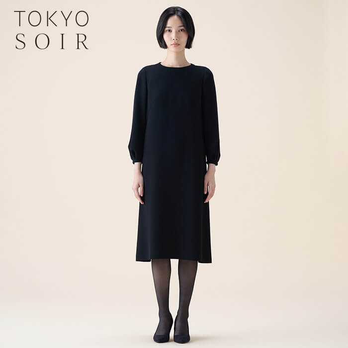 TS-B001 ONE-PIECE 13号・ブラック｜東京ソワールオンラインストア