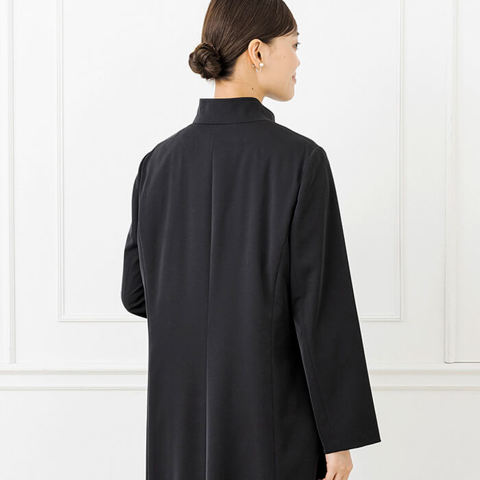 ライナーつき合繊素材のコート L・ブラック｜東京ソワールオンライン