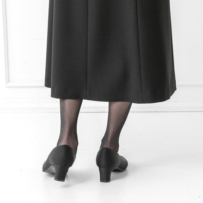 シンプルデザインのフォーマルパンプス（23cm） 23cm・ブラック