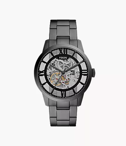 TOWNSMAN オートマティック スモークステンレススチールウォッチ