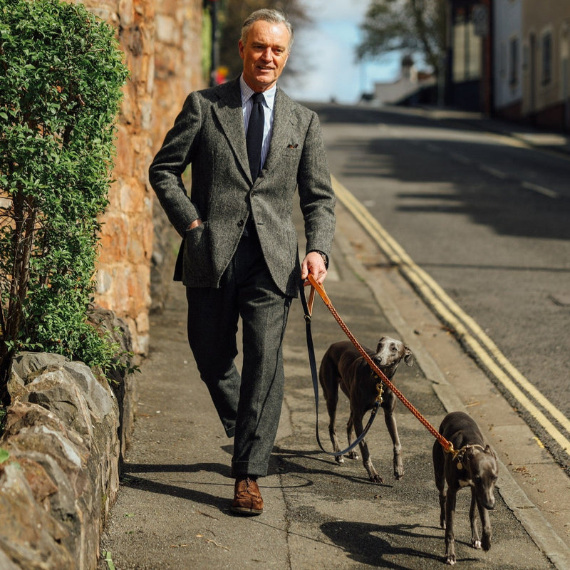 TD8 : Charcoal Herringbone Tweed – Fox Brothers & Co Ltd