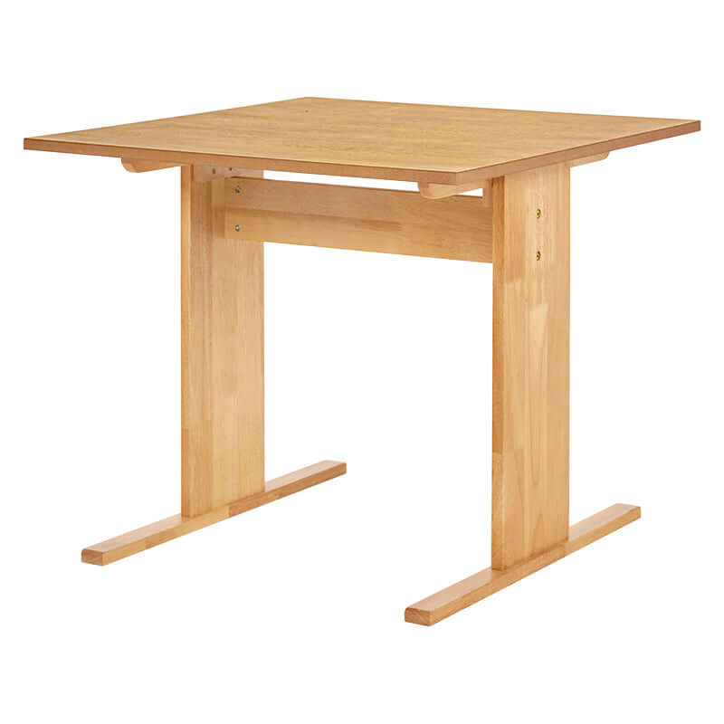 ダイニングテーブル 正方形 幅75cm 高さ65cm 低い コンパクト - flatoo