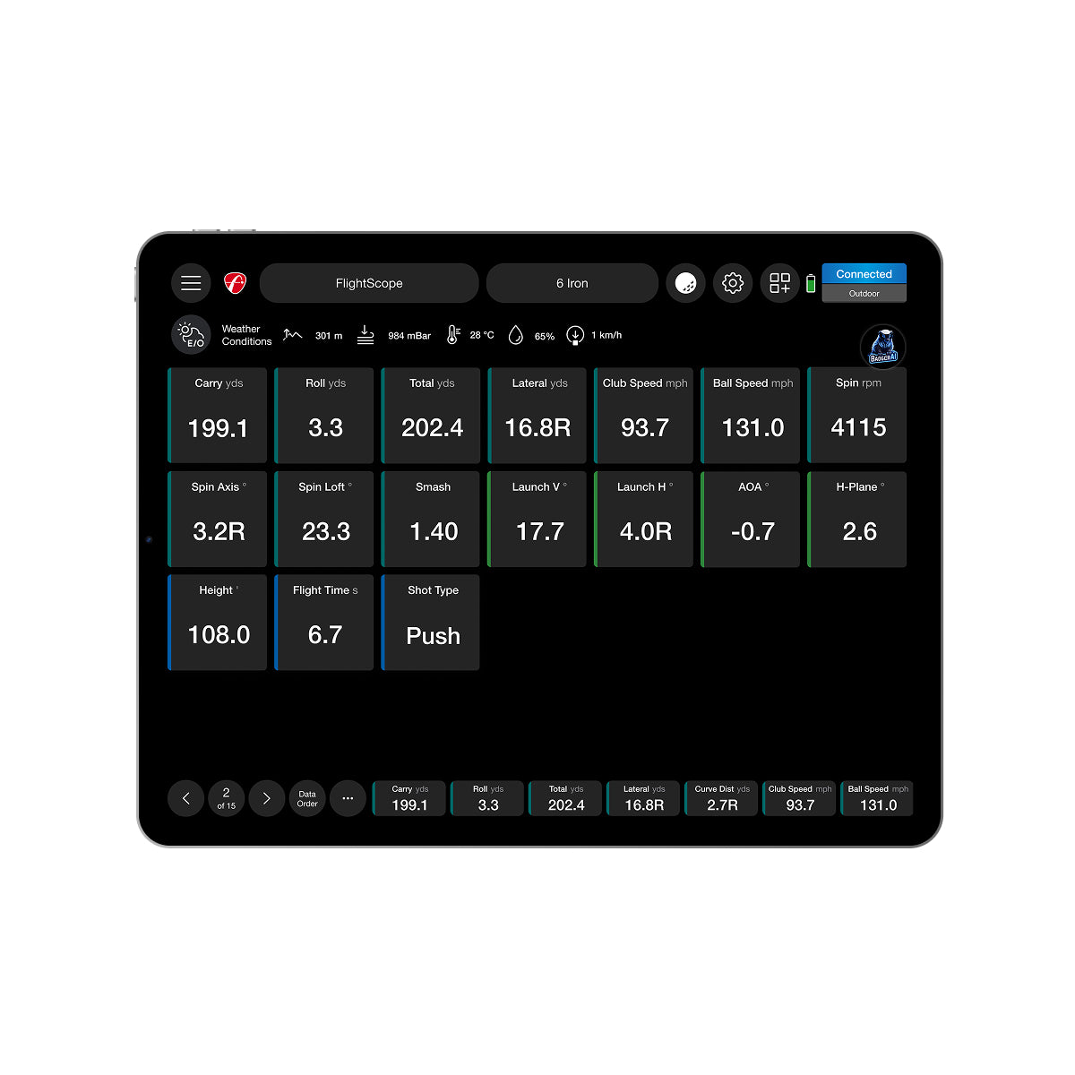 フライトスコープ Mevo+ ミーボプラス 2024年最新版 ゴルフ用弾道測定