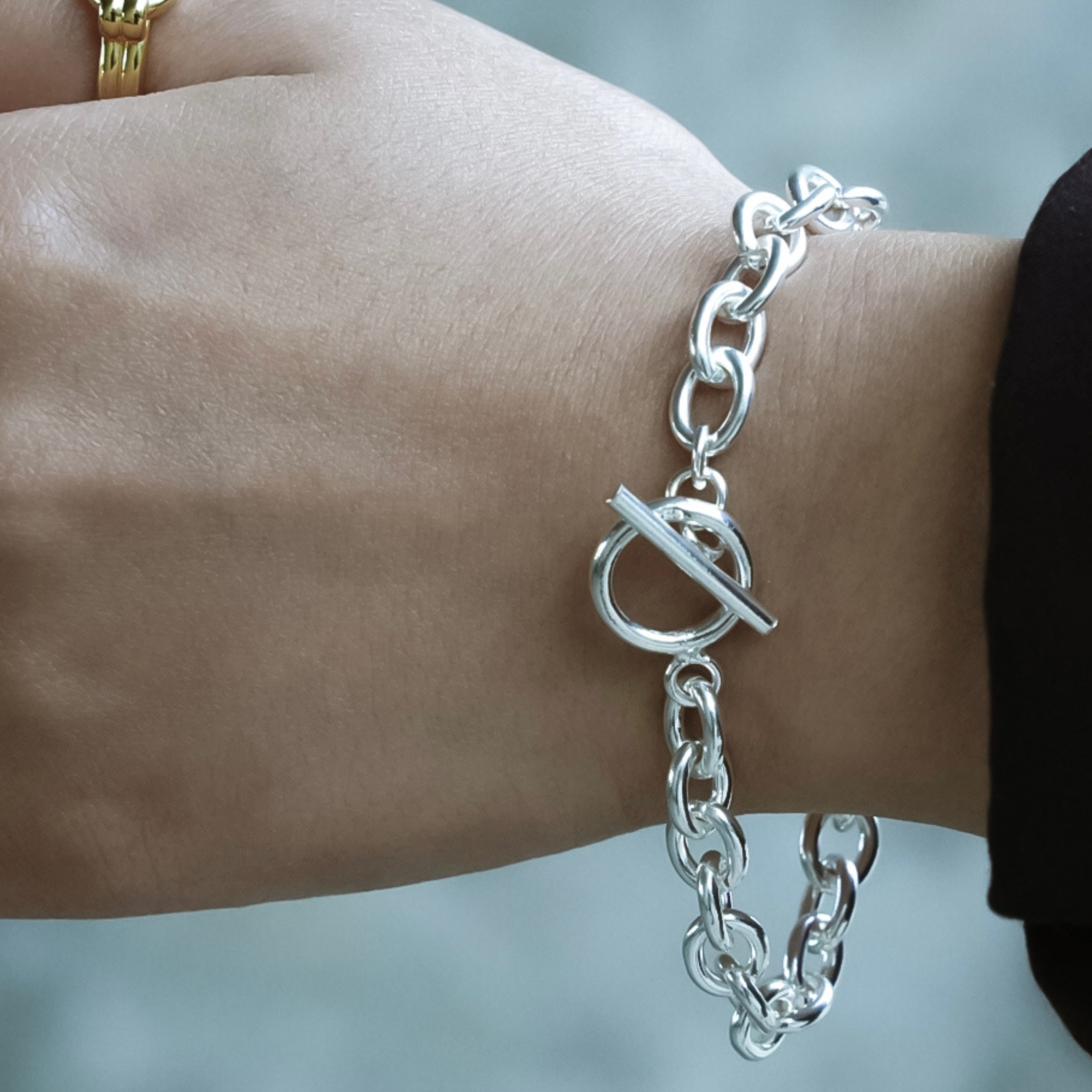Mantel Chain Bracelet 【Silver925】 – FLÜGEL