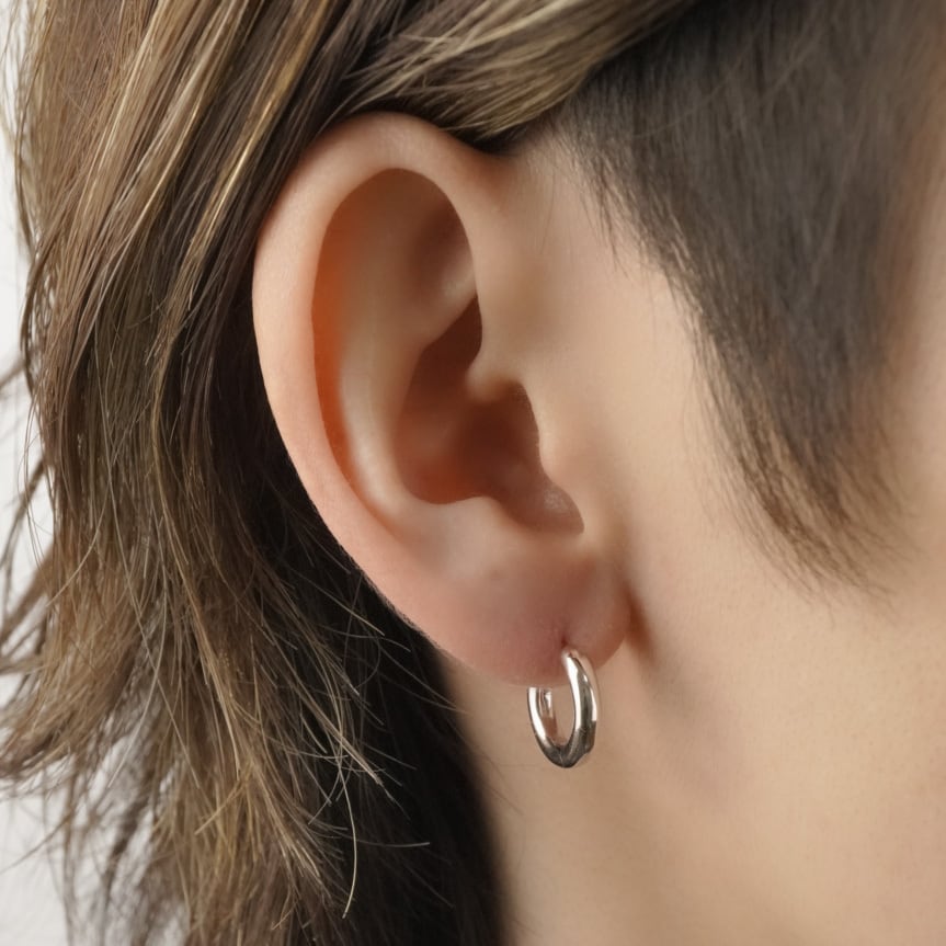 Hoop Pierce 【Silver925】 – FLÜGEL