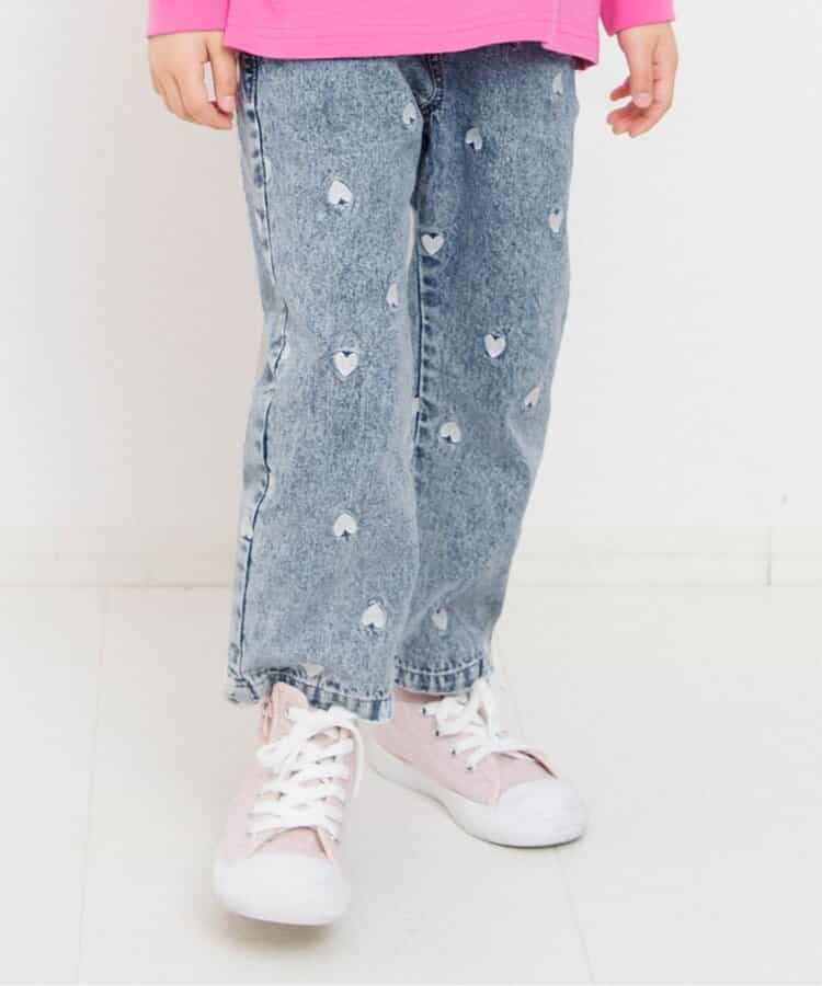 ハートいっぱい長丈パンツ 10分丈（J221026）|BREEZE（ブリーズ