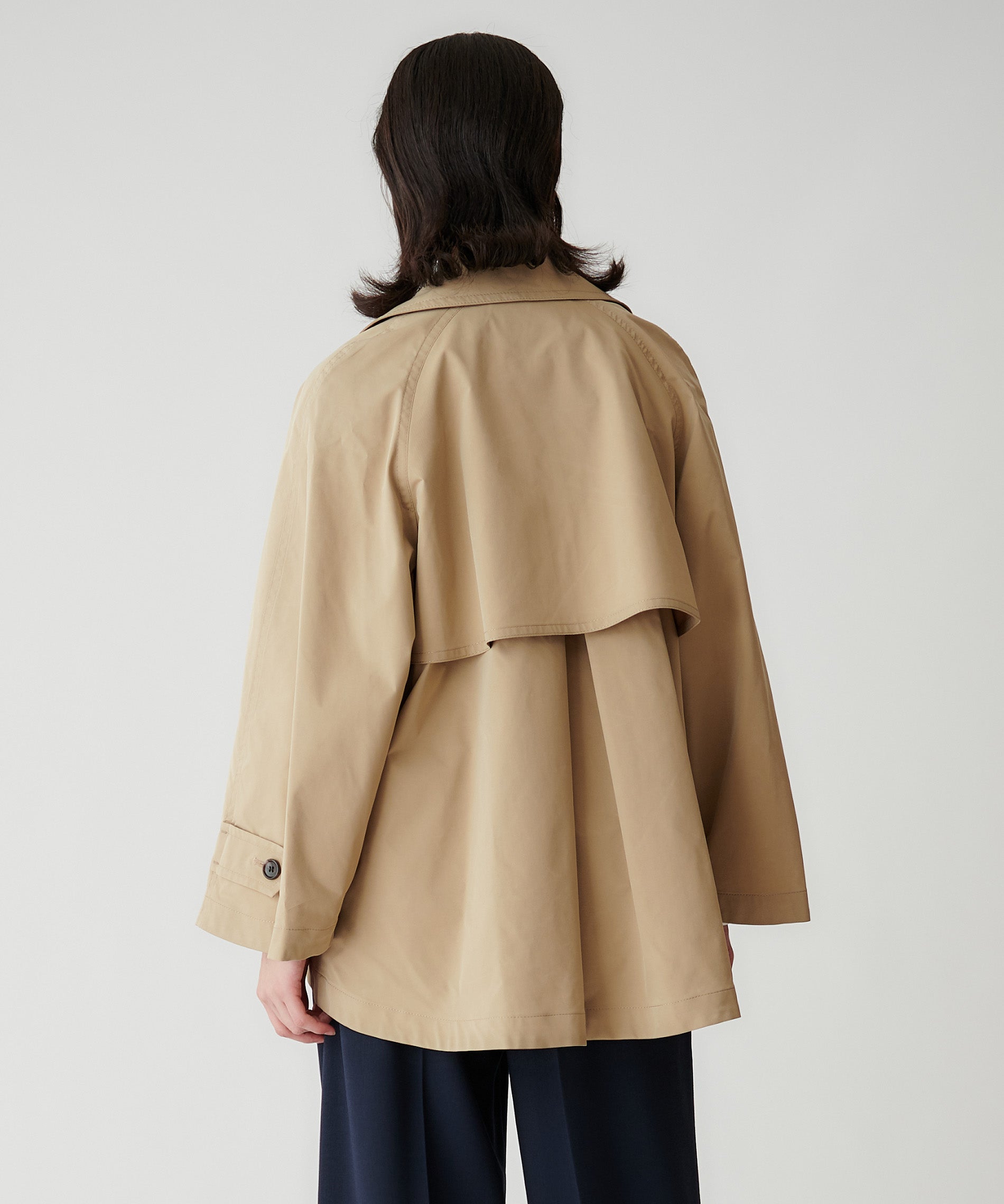 ボレロ風ショートトレンチジャケット – FACE SANS FARD