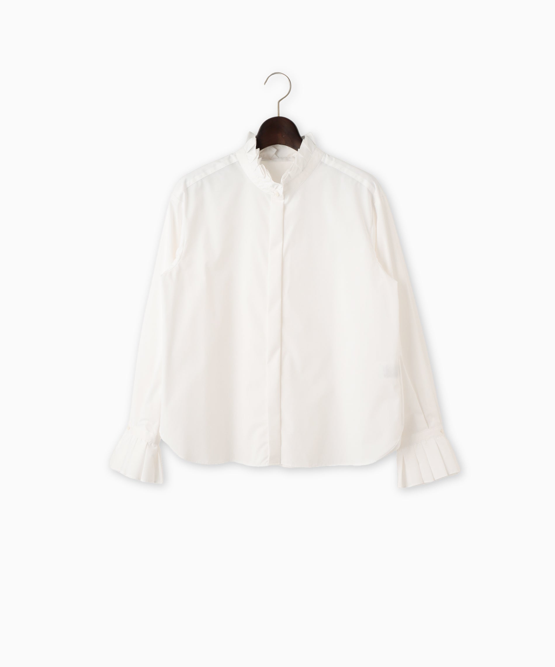 プリーツカラーブラウス – FACE SANS FARD