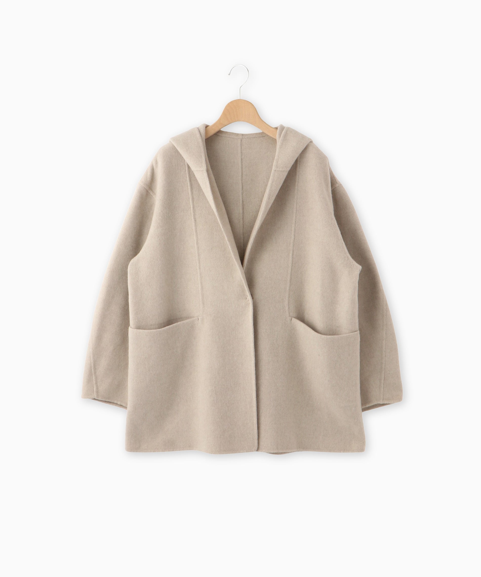 ウールリバーフーディーコート – FACE SANS FARD