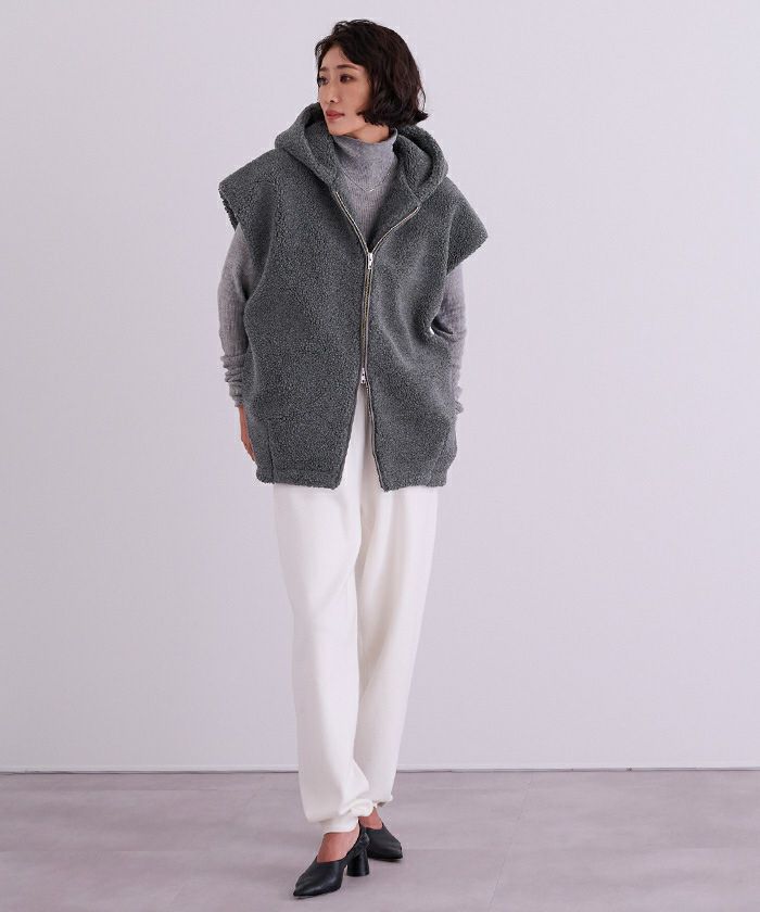 フーディーボアベスト | ur's（ユアーズ）