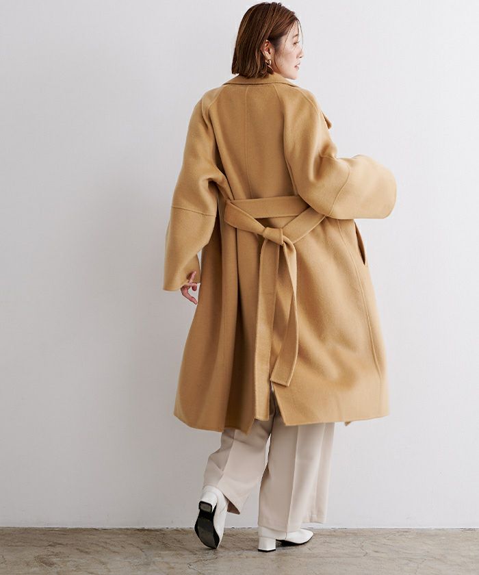 ベルト付ウールカシミヤチェスターコート | ur's（ユアーズ）