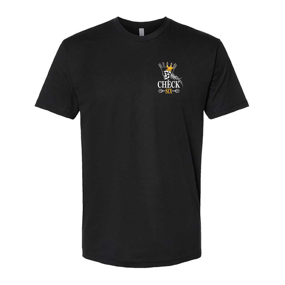 Check Six With Crown T-Shirt – Frogmen MC