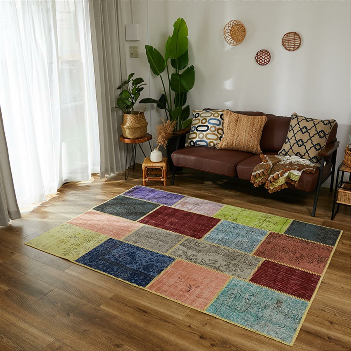 ビンテージパッチワークラグ ラグ | オーダーカーペット・ラグのFROM FLOOR