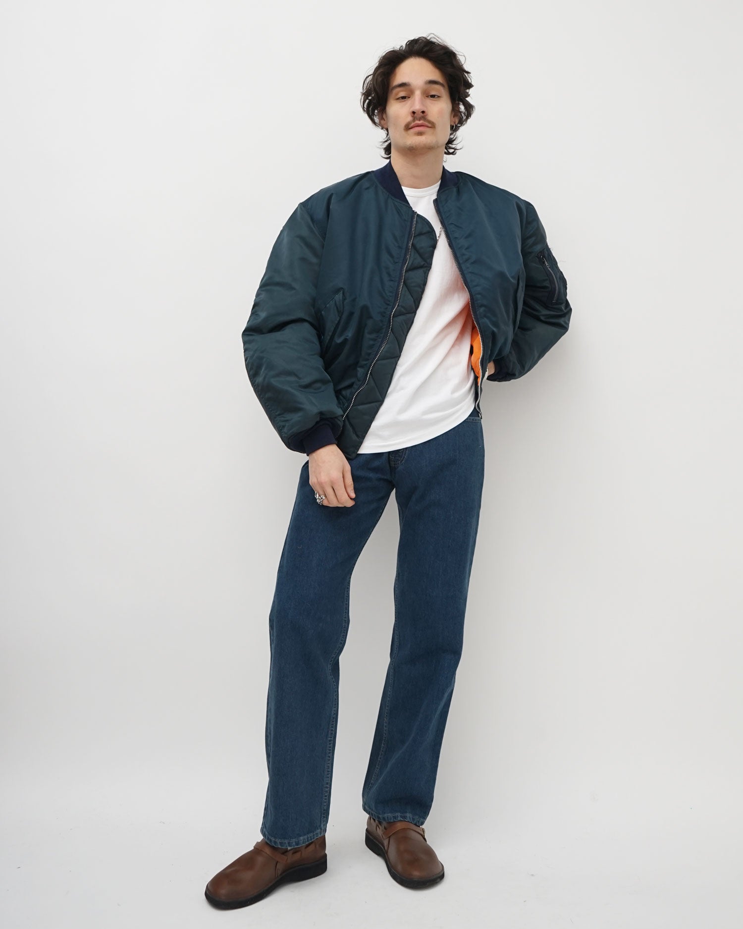 MA-1 Flight Jacket / Navy – Front General Store