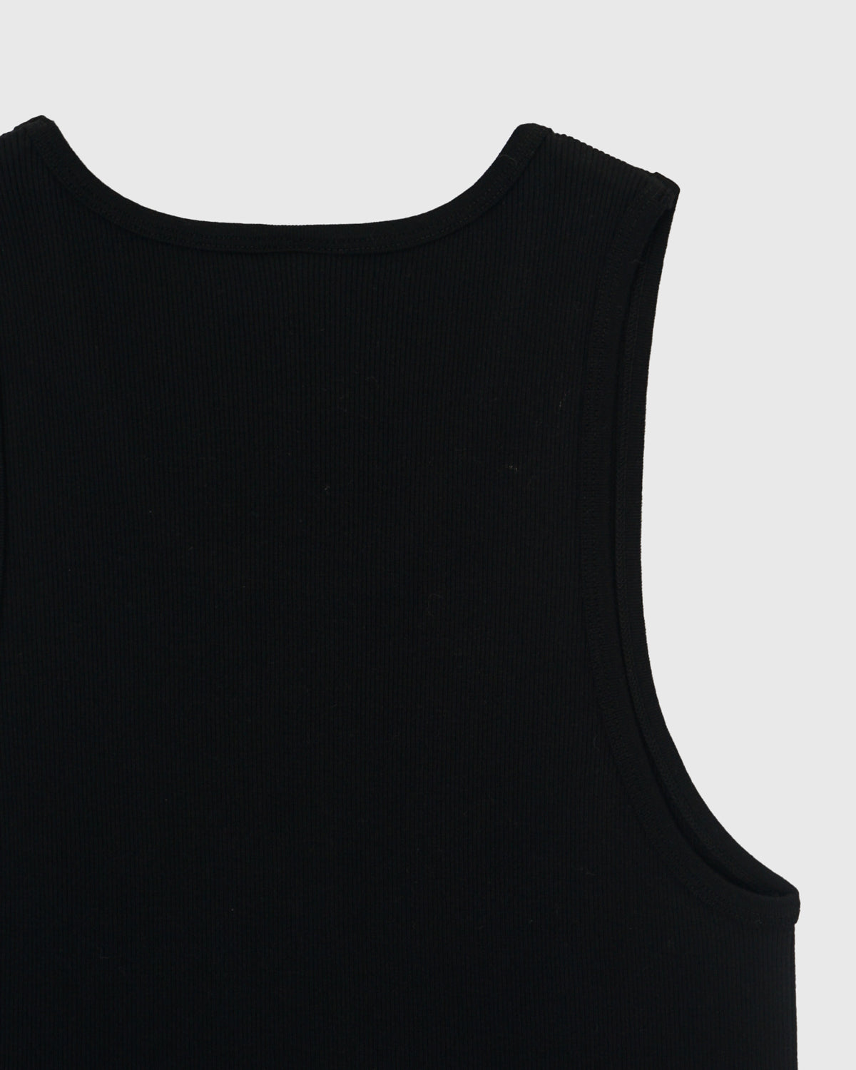 Rib Tank Top / Black – Front General Store