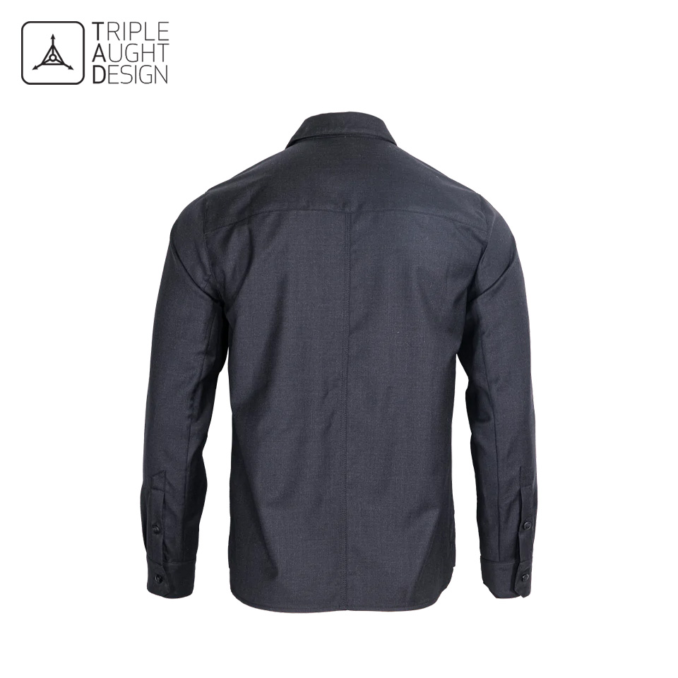 TRIPLE AUGHT DESIGN Highland Shirt Heather – Charcoal | 七洋交産