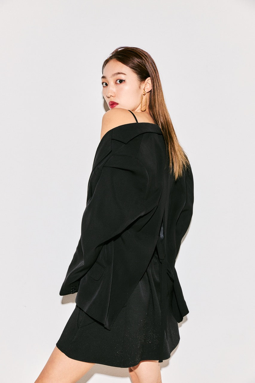 オーバーサイズダブルジャケット