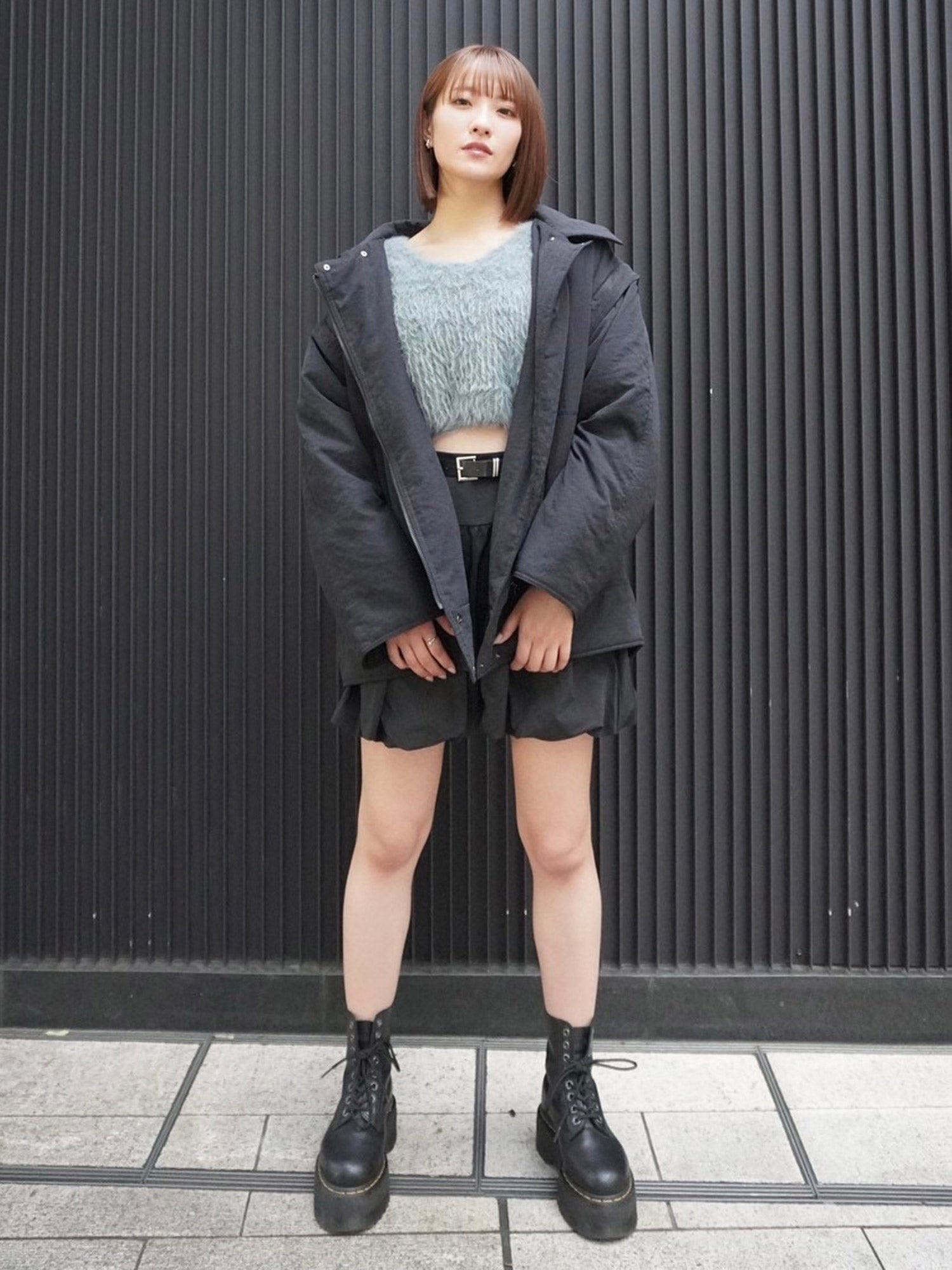 シャギーニット