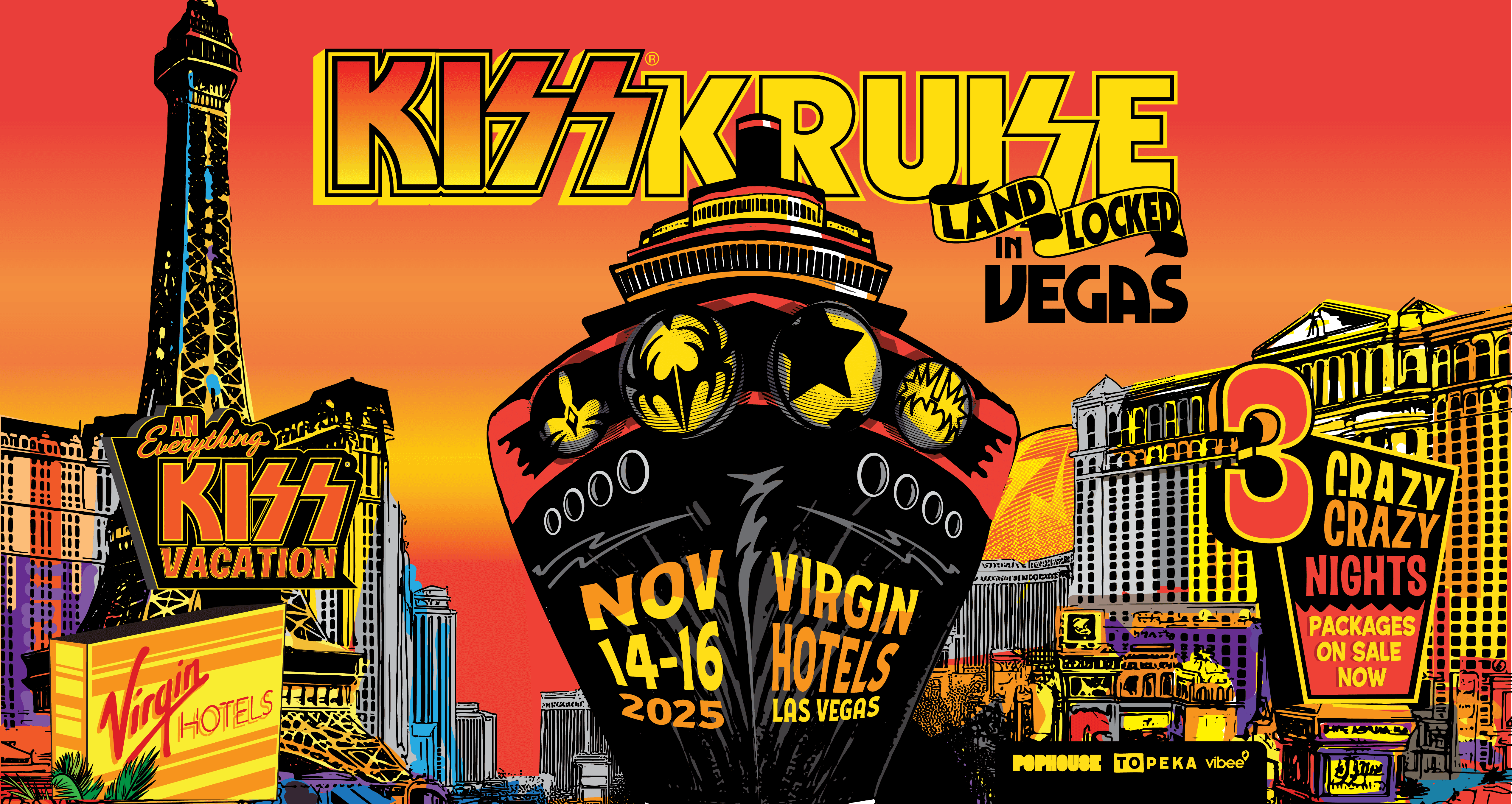 KISS Kruise: Land-Locked In Vegas | Vibee