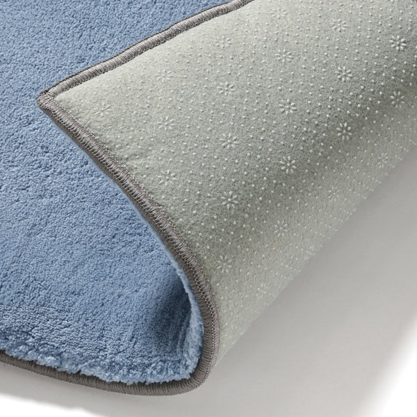 コロレ ラグ S 1400×1000 ブルー×グレー | Francfranc（フランフラン