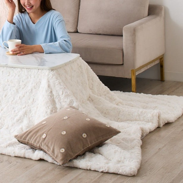 EC限定】ボティーヌ こたつ布団 正方形 1900×1900 ホワイト