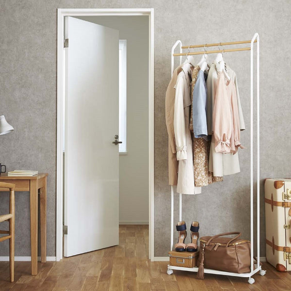 タワー ハンガーラック キャスター付き ホワイト | Francfranc（フラン