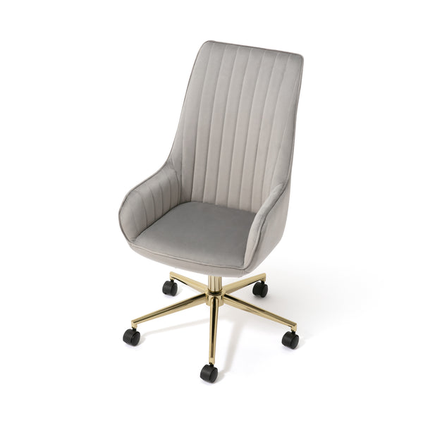 エルドラド デスクチェア ハイバック グレー | Francfranc（フラン
