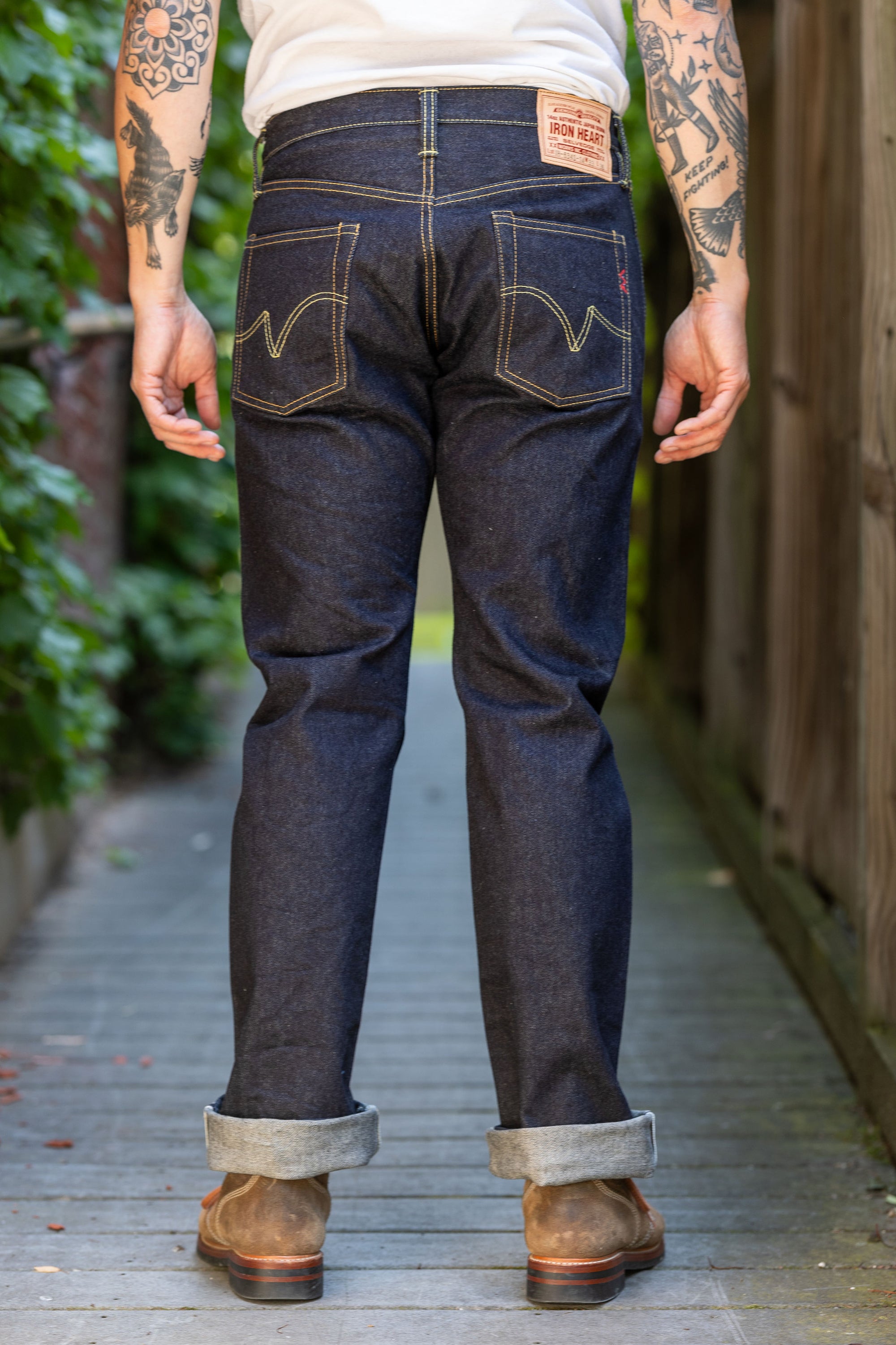 Iron Heart IH-634-142 14oz Selvedge Denim Straight Cut Jeans