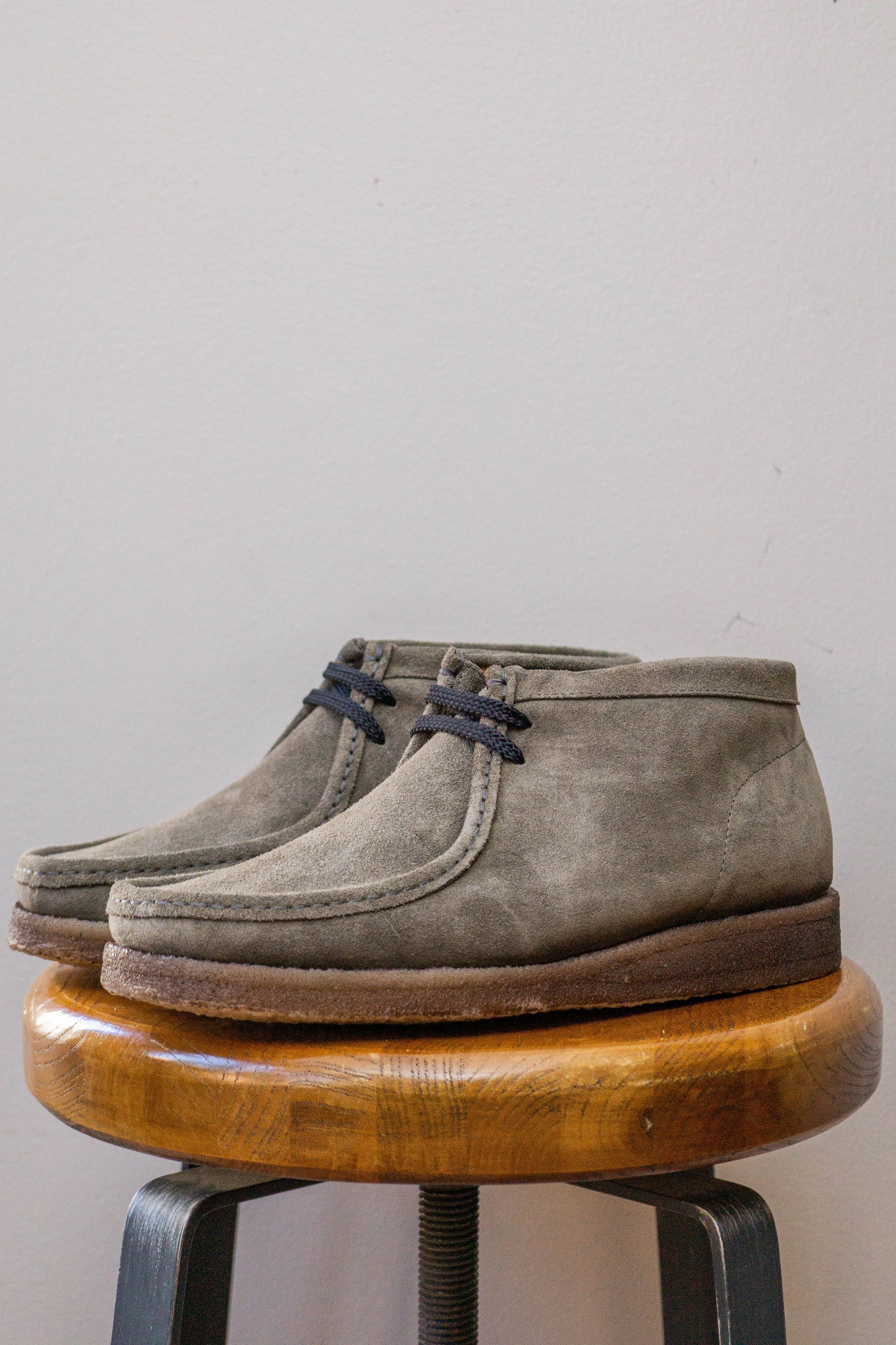 Padmore & Barnes P404 Original Boot - Grey Suede - Franklin & Poe