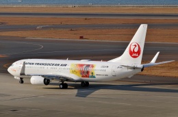 奄美・沖縄 世界自然遺産 2019」特別塗装機 日本トランスオーシャン