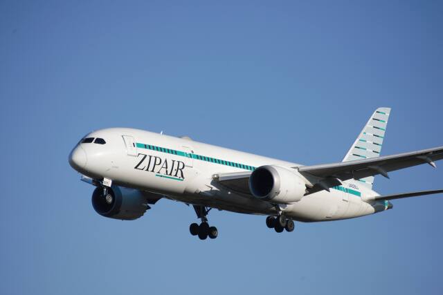 ジップエア 機材一覧 ボーイング787-8 ドリームライナー | FlyTeam