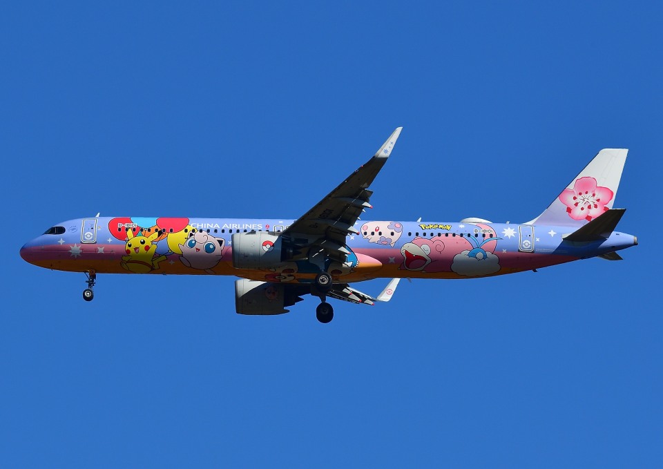チャイナエアライン Airbus A321neo B-18101 成田空港 航空フォト | by