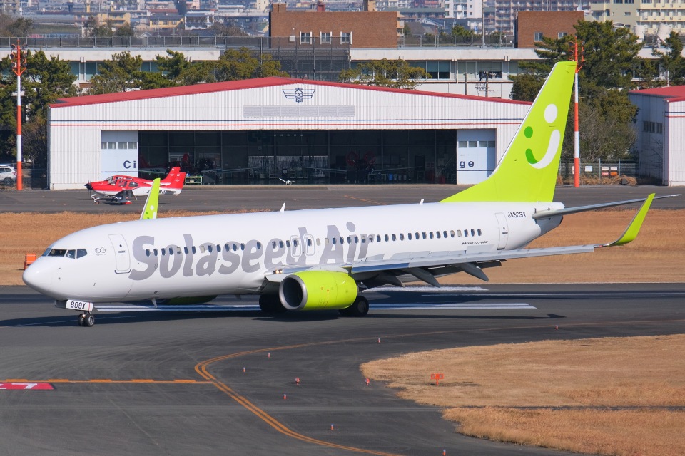 ソラシド エア Boeing 737-800 JA809X 宮崎空港 航空フォト | by Ritla