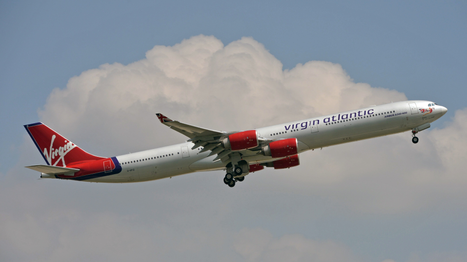ヴァージン・アトランティック航空 Airbus A340-600 G-VFIZ 成田空港