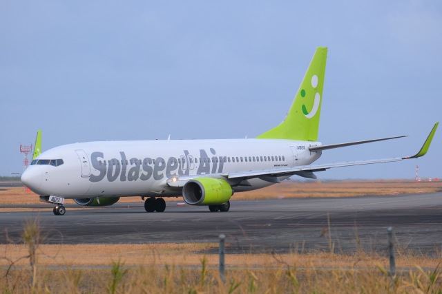 ウィー♡ニチナン号」特別塗装機 ソラシド エア (737-800 | JA801X