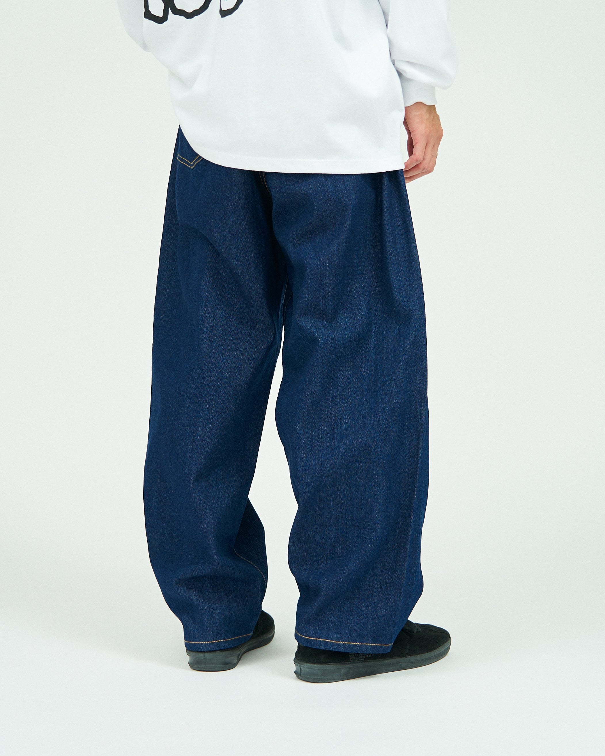 FSC253] CORPORATE DENIM FIVE POCKET PANTS -ONE WASH