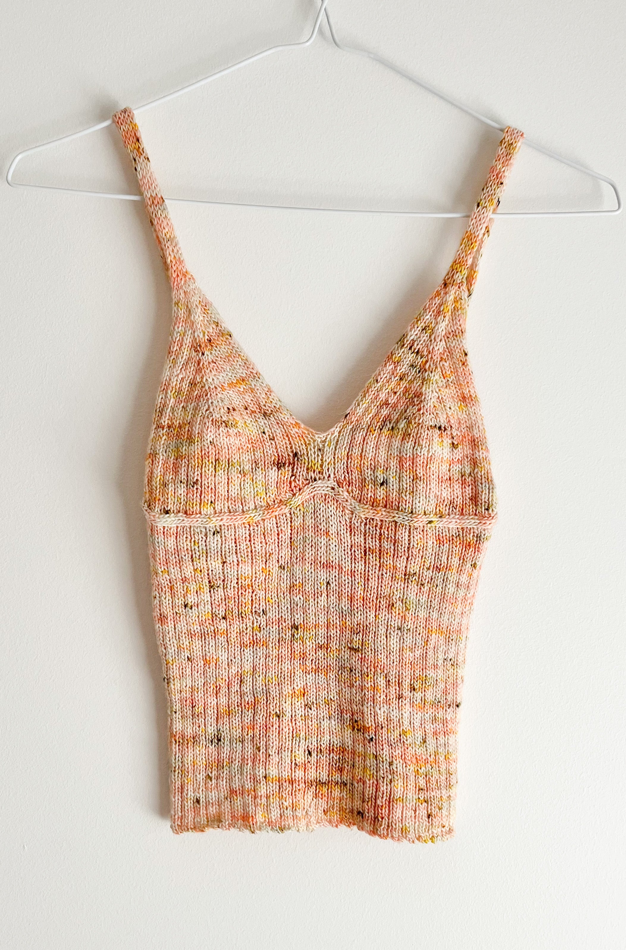 The Lost Cami Knitting Pattern Summer Knit Camisole Top Knitted