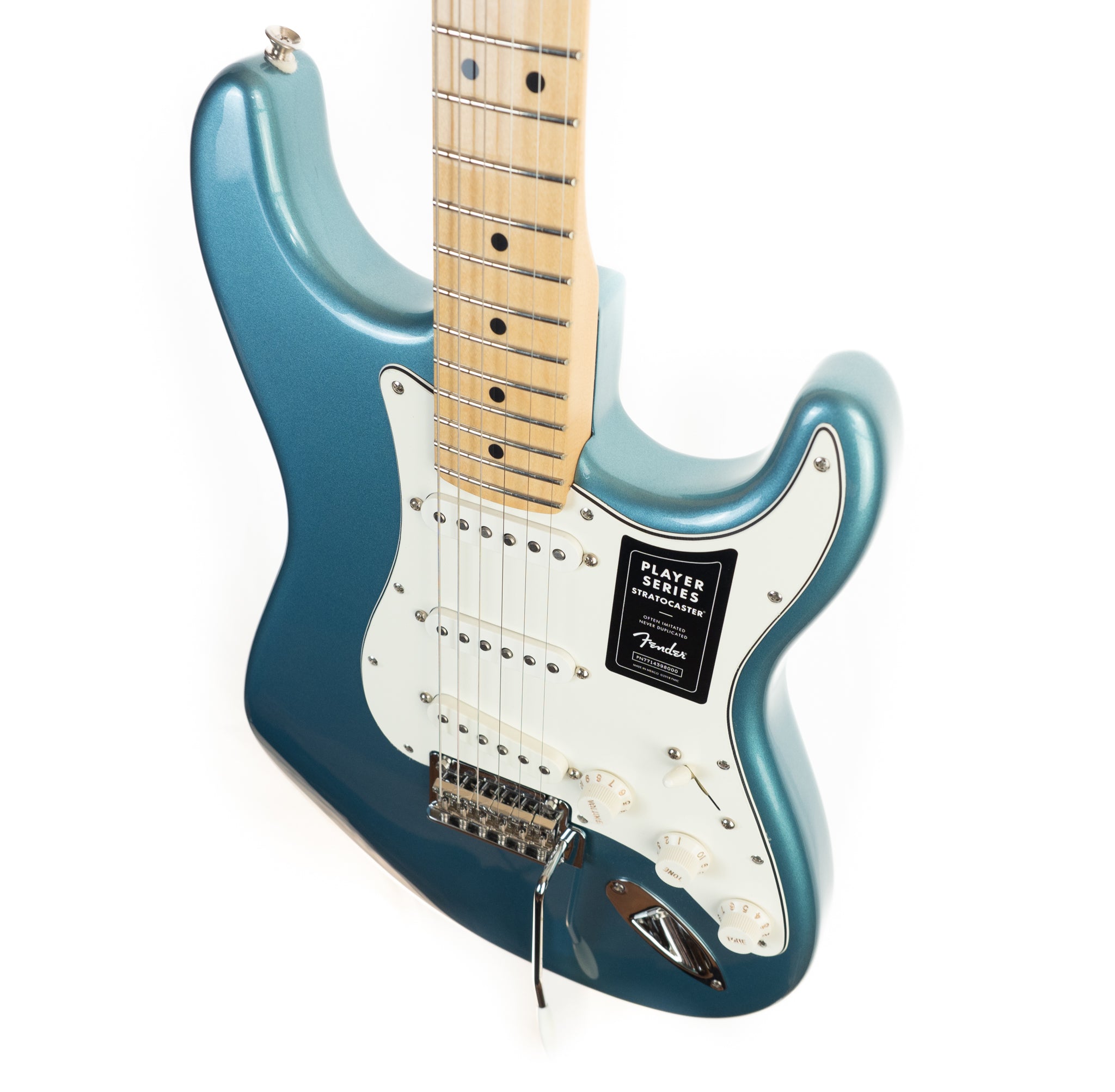 Fender Player Stratocaster, maple fingerboard, tidepool electric