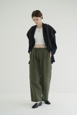 CLANE(クラネ)のWIDE TUCK WORK PANTS通販 | 集英社HAPPY PLUS STORE