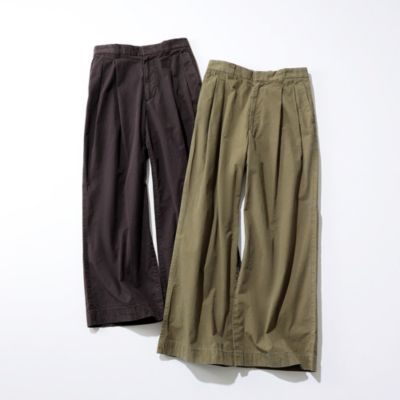 MADISONBLUE(マディソンブルー)のPLEATED WIDE LEG PANTS W／O通販