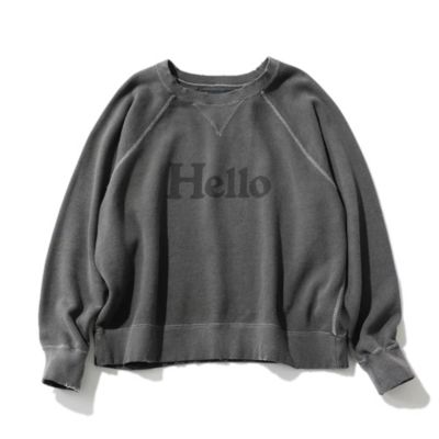 MADISONBLUE(マディソンブルー)のVINTAGE HELLO SWEAT L／S URAKE DYED