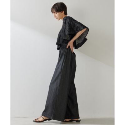 Whim Gazette(ウィム ガゼット)のエンブロイダリージャンプスーツ通販