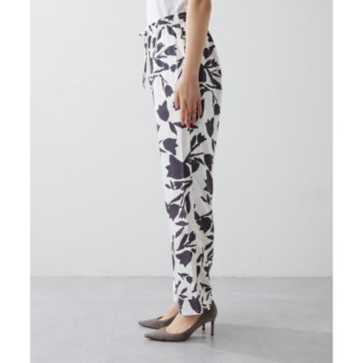 Whim Gazette(ウィム ガゼット)の【BANANA TIME】シルクイージーパンツ