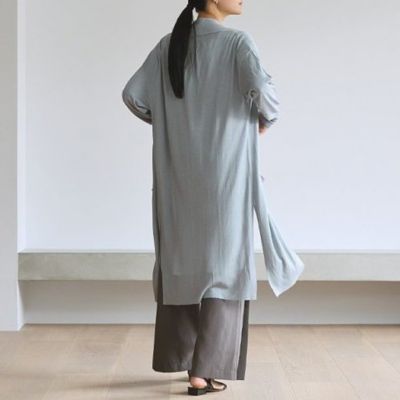 DRESS HERSELF(ドレスハーセルフ)のロングカーディガン／シルク通販